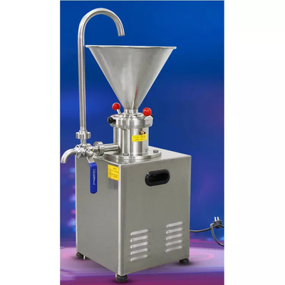 Equipamento auxiliar tipo laboratório PLC, moedor de moinho colóide de grau alimentício