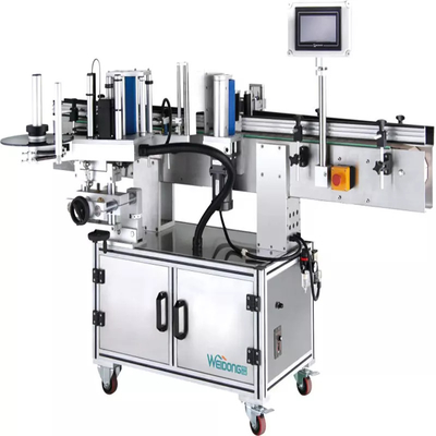 Máquina de rotulagem de tampas de enchimento de aço inoxidável 304 totalmente automática para garrafas