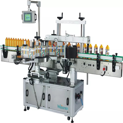 Máquina de rotulagem de tampas de enchimento de aço inoxidável 304 totalmente automática para garrafas