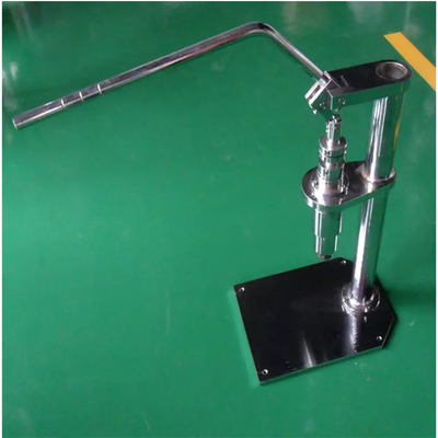Máquina de tampar rosca semiautomática 220 V de mesa para garrafa