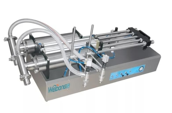 Pequena máquina de enchimento semiautomática