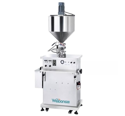 Pequena máquina de enchimento semiautomática