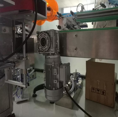 Máquina de enchimento de líquido cosmético servo motor PLC 2 cabeças para garrafa de vidro