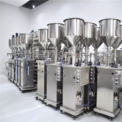 Máquina de envase vertical 316L à prova de ferrugem, máquina de envase líquida semiautomática 50HZ