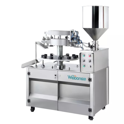 Máquina de enchimento de pomada anticorrosiva Máquinas de enchimento de pasta de dentes Pomada automática 5-250 ml Tubo de pasta cosmética