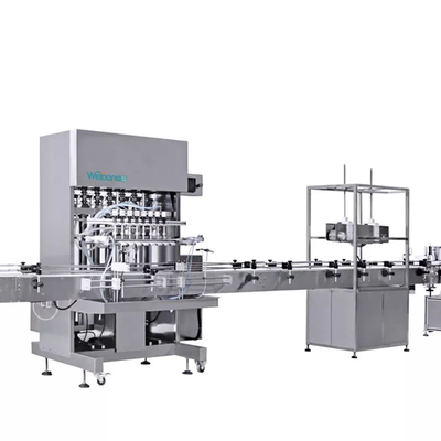 10000ml automatizou a máquina de enchimento para a água, o suco, o óleo e a pasta cosmética