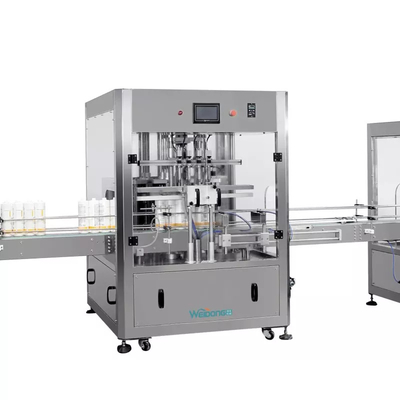 10000ml automatizou a máquina de enchimento para a água, o suco, o óleo e a pasta cosmética