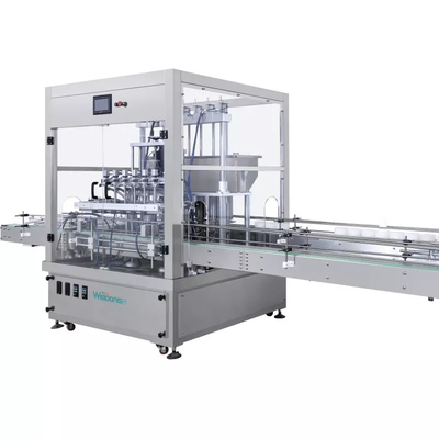 Máquina de envase automatizada PLC à prova de vazamentos antiferrugem para bebidas carbonatadas