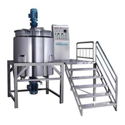 Máquina automática de mistura de loção 5,5KW, máquina de fabricação de creme corporal antiferrugem