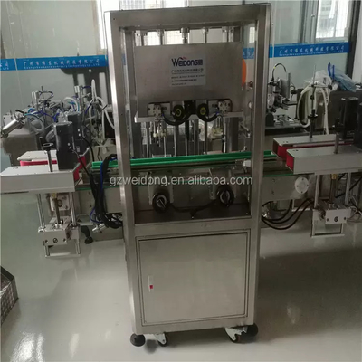 Máquina automática de enchimento de cerveja 40b/min, equipamento de engarrafamento carbonatado prático