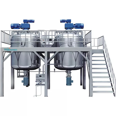 Máquina de fazer creme cosmético à prova de ferrugem 500L industrial multiuso