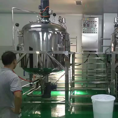 Misturador de emulsificador de creme estável multiuso, máquina de emulsificação a vácuo de medicamentos