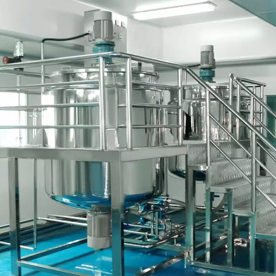 Misturador de emulsificador de creme estável multiuso, máquina de emulsificação a vácuo de medicamentos