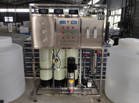 Diâmetro de entrada da máquina purificadora de água RO antiferrugem 500L 1000 mm