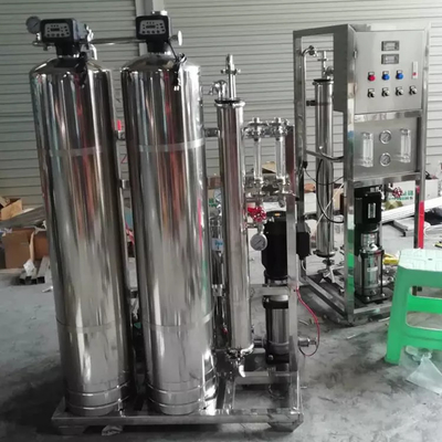 Diâmetro de entrada da máquina purificadora de água RO antiferrugem 500L 1000 mm