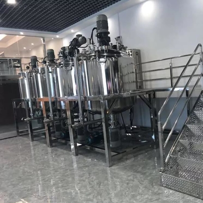 Tanque de mistura química emulsificante ISO9001 antiferrugem multifuncional