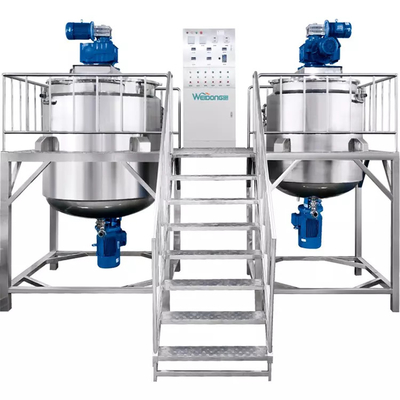 Máquina de mistura de xampu SUS304 à prova de vazamento, equipamento de mistura de pó seco anticorrosivo
