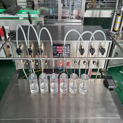 Máquina automática de enchimento de cerveja 40b/min, equipamento de engarrafamento carbonatado prático
