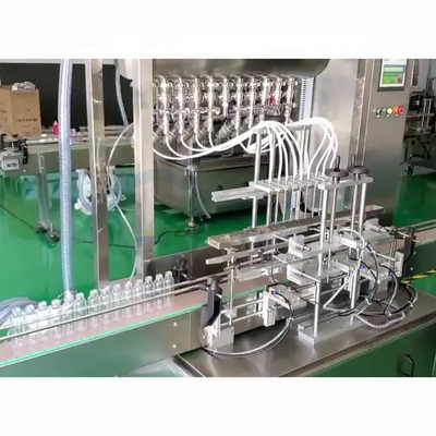 Máquina de enchimento automatizada 380V à prova de ferrugem para garrafas de líquido 10-5000g