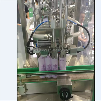Máquina de enchimento automatizada 380V à prova de ferrugem para garrafas de líquido 10-5000g