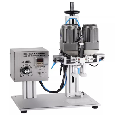 Máquina pneumática automática de rosqueamento para garrafas de plástico de vidro