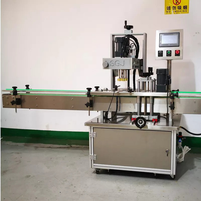 Máquina pneumática automática de rosqueamento para garrafas de plástico de vidro