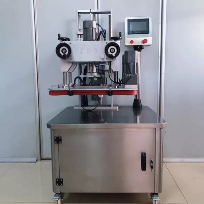 Máquina pneumática automática de rosqueamento para garrafas de plástico de vidro