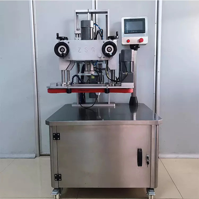 Equipamento de tamponamento de rosca estável para mesa, máquina de tampar de enchimento multiuso