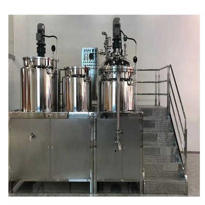 50-5000L Emulsionador Cosmético Homogeneizador 2.2-30KW Alto desempenho