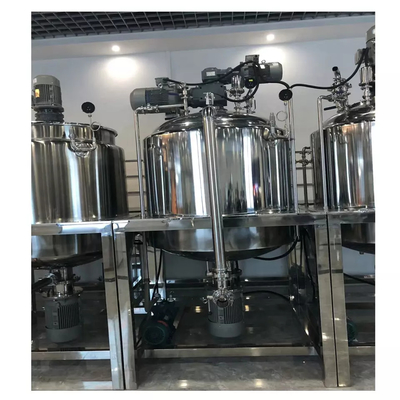 50-5000L Emulsionador Cosmético Homogeneizador 2.2-30KW Alto desempenho