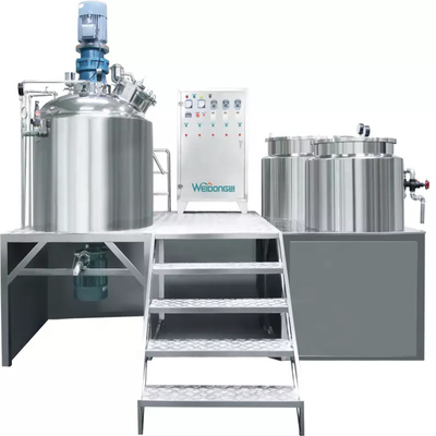 Misturador de emulsificador homogeneizador químico, máquina de mistura de loção automática cosmética