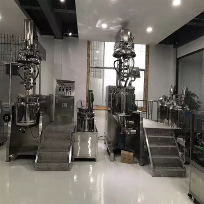 Misturador de emulsificador homogeneizador químico, máquina de mistura de loção automática cosmética