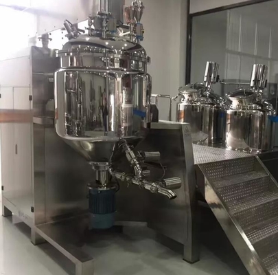 Loção Pneumática Cosmética Emulsionadora Misturadora 50 Litros SUS304 SUS316