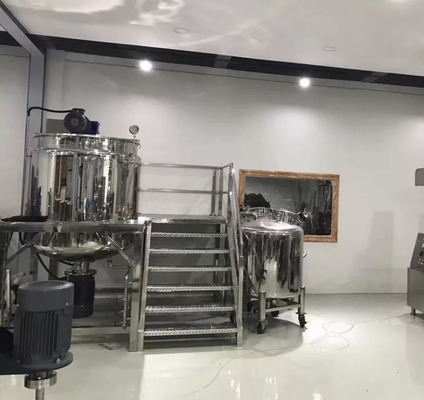 Loção Pneumática Cosmética Emulsionadora Misturadora 50 Litros SUS304 SUS316
