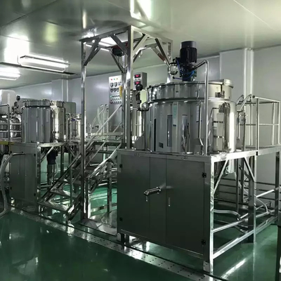 Loção Pneumática Cosmética Emulsionadora Misturadora 50 Litros SUS304 SUS316