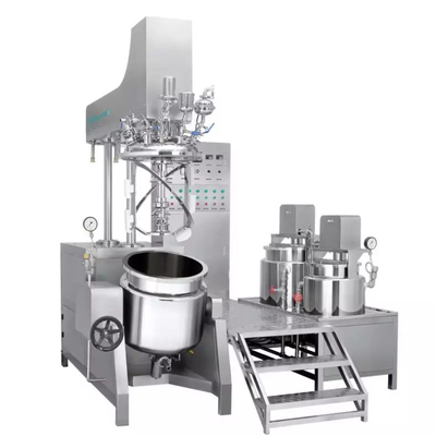 Misturador homogeneizador de emulsificador a vácuo estável de 7,5 KW para cosméticos