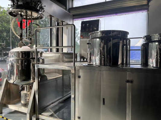 Máquina de emulsificação a vácuo antiferrugem para alimentos multifuncional durável