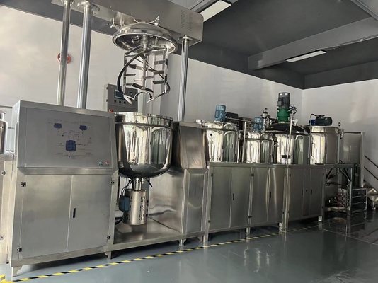 Máquina de emulsificação a vácuo antiferrugem para alimentos multifuncional durável
