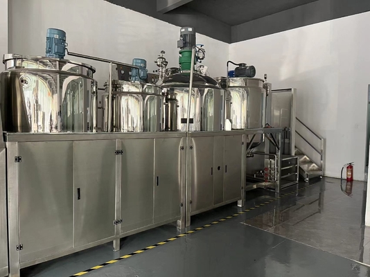 Máquina de emulsificação a vácuo antiferrugem para alimentos multifuncional durável