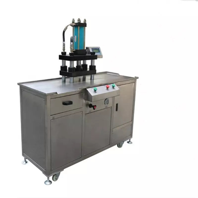 Máquina de embalar cosméticos antiferrugem semiautomática para sombras