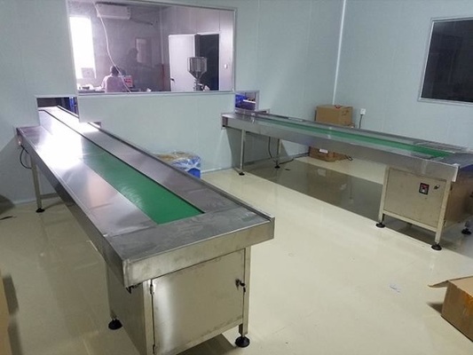 Equipamento Auxiliar de Aço Inoxidável Correia Transportadora Resistente à Corrosão