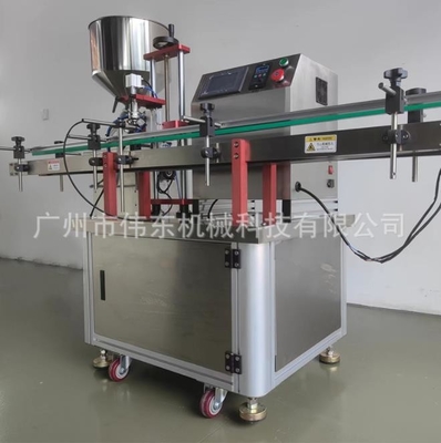 Máquina de enchimento de líquido cosmético de aço inoxidável 10-1000 ml 50 garrafas / min