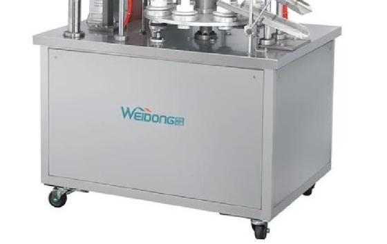 Máquina estável de enchimento e vedação de tubos 1,5KW à prova de ferrugem semiautomática