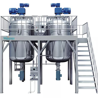 2.2KW SUS304 Equipamento de Produção de Perfume Tanque de Mistura Multiuso