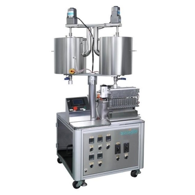 Máquina de enchimento de batom de aço inoxidável, linha de engarrafamento automática multifuncional