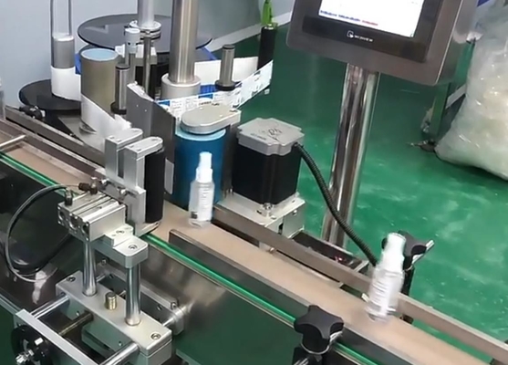 220 V Máquina de etiquetar tampas de enchimento de dupla face elétrica à prova de ferrugem