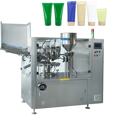 Máquina automática de enchimento e vedação de tubos laminados para indústria