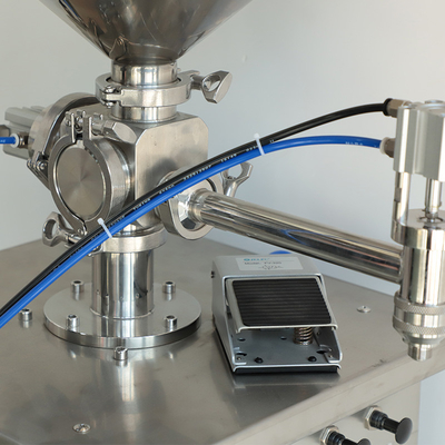Máquina de enchimento vertical semi automatizada 304 do líquido da pasta de aço inoxidável