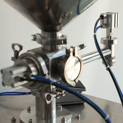 Máquina de enchimento vertical semi automatizada 304 do líquido da pasta de aço inoxidável