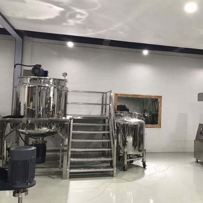 Misturador de homogeneização do emulsivo do vácuo SUS304 316 para a pasta cosmética